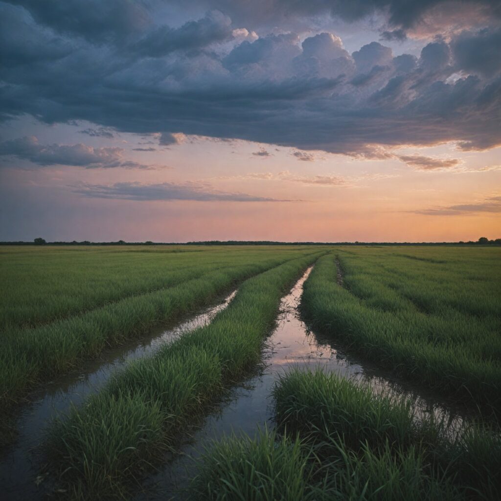 Prairie inondable en Belgique